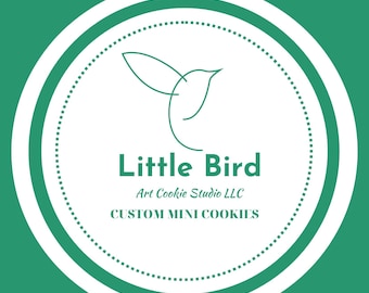 Custom ''MINI'' Decorated Cookies, Personalized Cookies, Wedding | Bridal Cookies, Birthday Cookies, Logo Cookies, Corporate Cookies