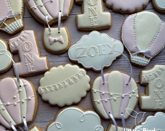 Hot Air Balloon Cookie Cutter style no 2 - Kiwicakes Hot Air Balloon Cookie Cutter style no 2 - Kiwicakes
