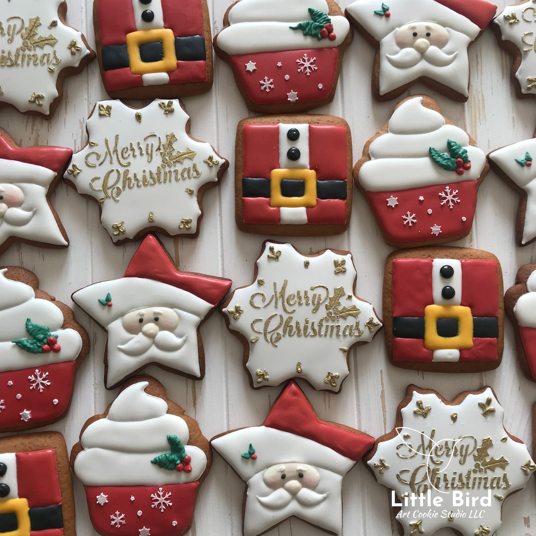 Christmas Decorated Cookies, Christmas Party, Christmas Gift, Winter