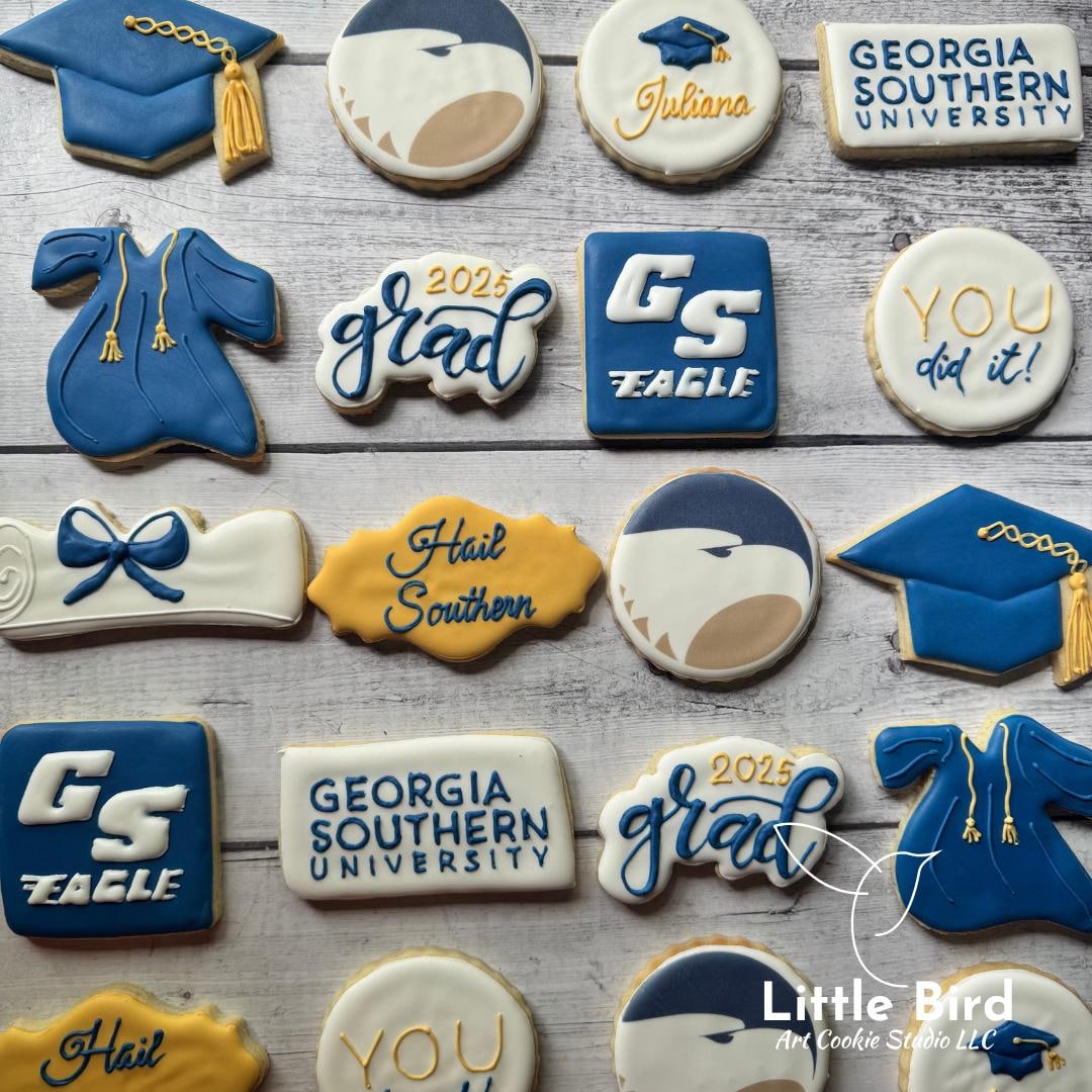 Grad Robe Cookies Graduation Decorated Cookies, High School, College, Grad Cap, Gown ...