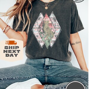 Desert Shirt, Cactus Scene Tshirt, Arizona Shirt, Desert Tee, Arizona Shirt, Cactus Shirt, Boho Shirt, Vintage Inspired Tees, Camping Tshirt image 2