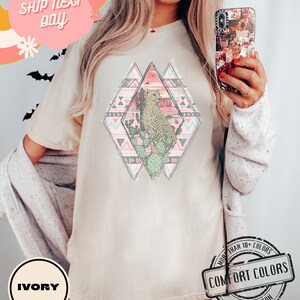 Desert Shirt, Cactus Scene Tshirt, Arizona Shirt, Desert Tee, Arizona Shirt, Cactus Shirt, Boho Shirt, Vintage Inspired Tees, Camping Tshirt image 3