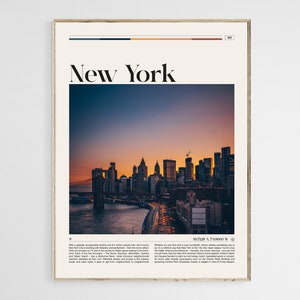 New York Print, New York Wall Art, New York Poster, New York Photo, New York Poster Print, New York Wall Decor, New York City Poster, NY, États-Unis