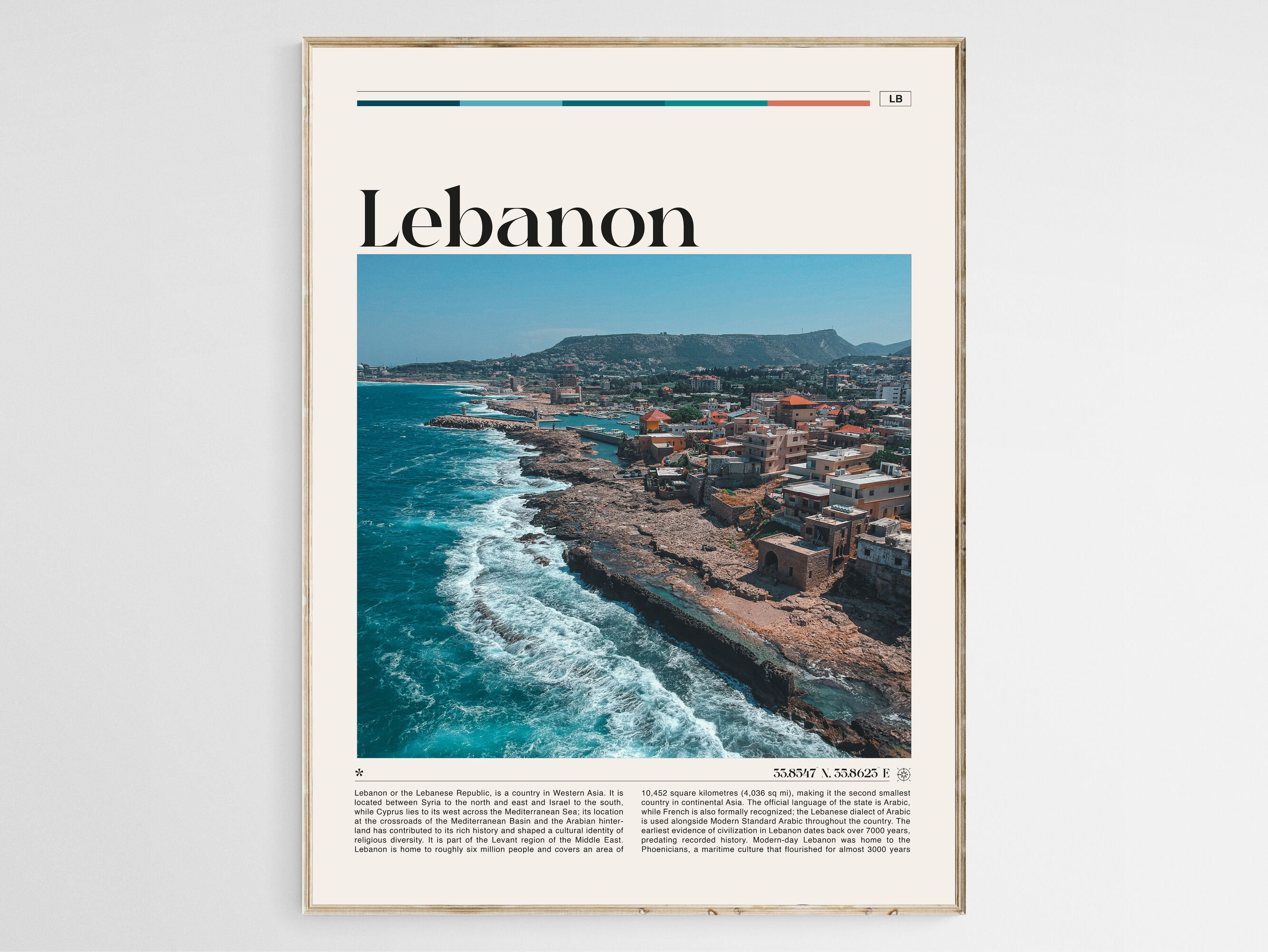 Lebanon Travel Poster, Lebanon Wall Art, Lebanon Poster Print, Lebanon Photo, Lebanon Print