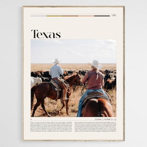 Texas Travel Poster, Texas Wall Art, Texas Poster, Texas Photo, Texas Print, Texas Wall Decor, United States Poster Print, Digital Download