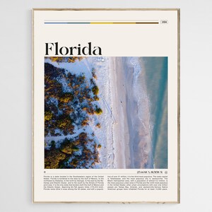 Florida Travel Poster, Florida Wall Art, Florida Poster, Florida Foto, Florida Print, Florida Wall Decor, USA Poster, Digital File Download
