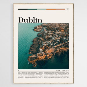 Dublin Travel Poster, Dublin Print, Dublin Wall Art, Dublin Poster, Dublin Photo, Dublin Poster Print, Dublin Wall Decor, Ireland Poster