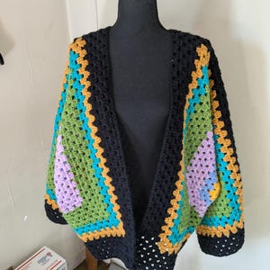 Hexagon cardigan