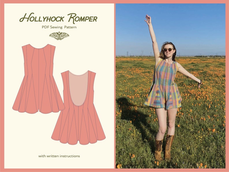 Hollyhock Romper image 1