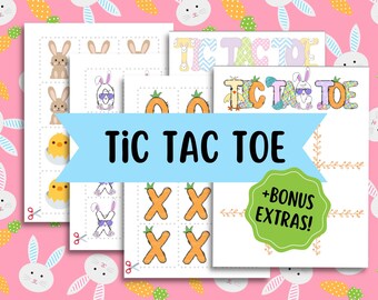 Easter Printable Bundle - Easter Coloring - Easter Activity - Easter Games