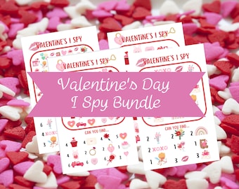 Valentine's I Spy Bundle Cute!