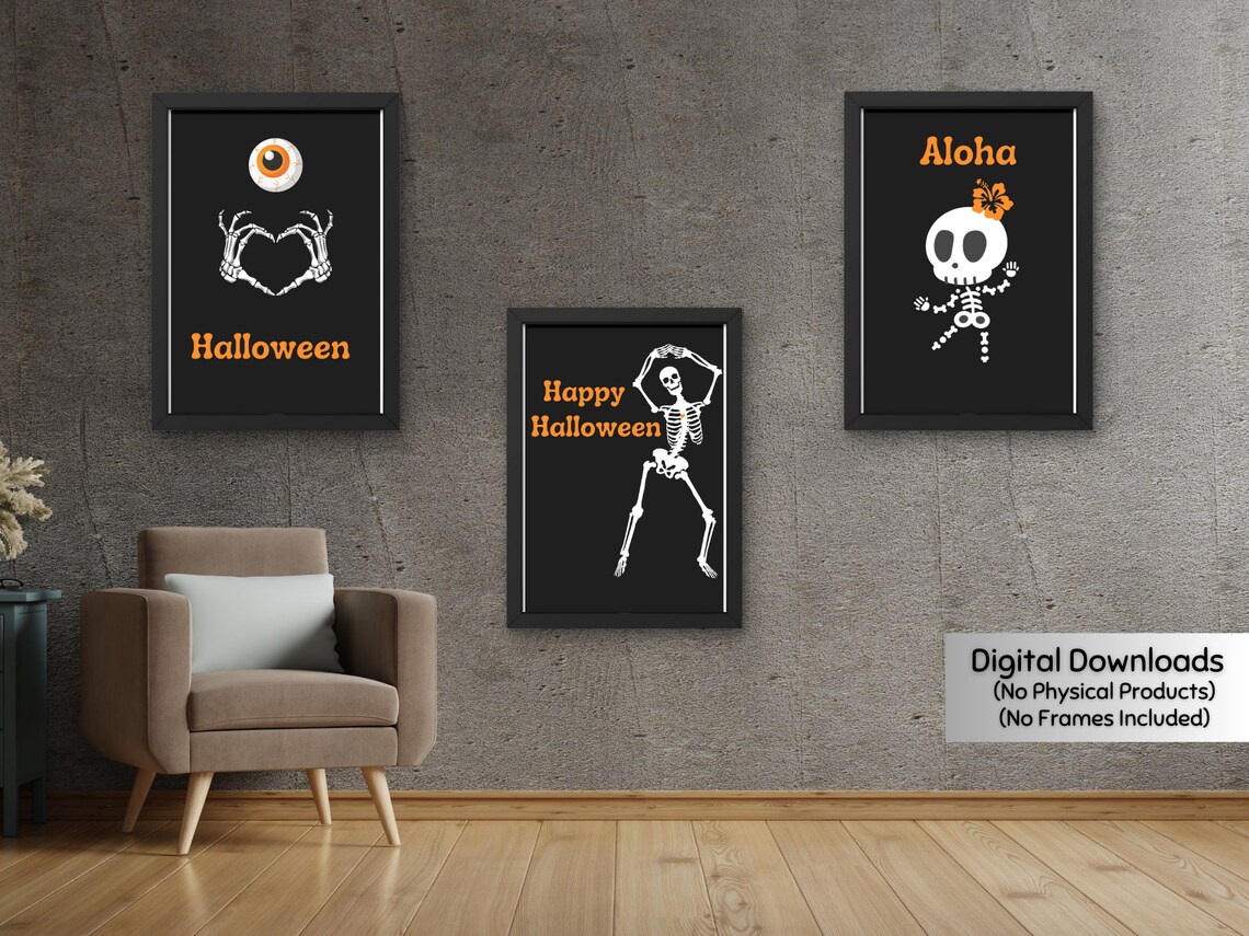 Halloween Bathroom Signs Halloween Decor Indoor DIY - Etsy