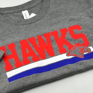 Gray youth Oregon Hawks T-shirt