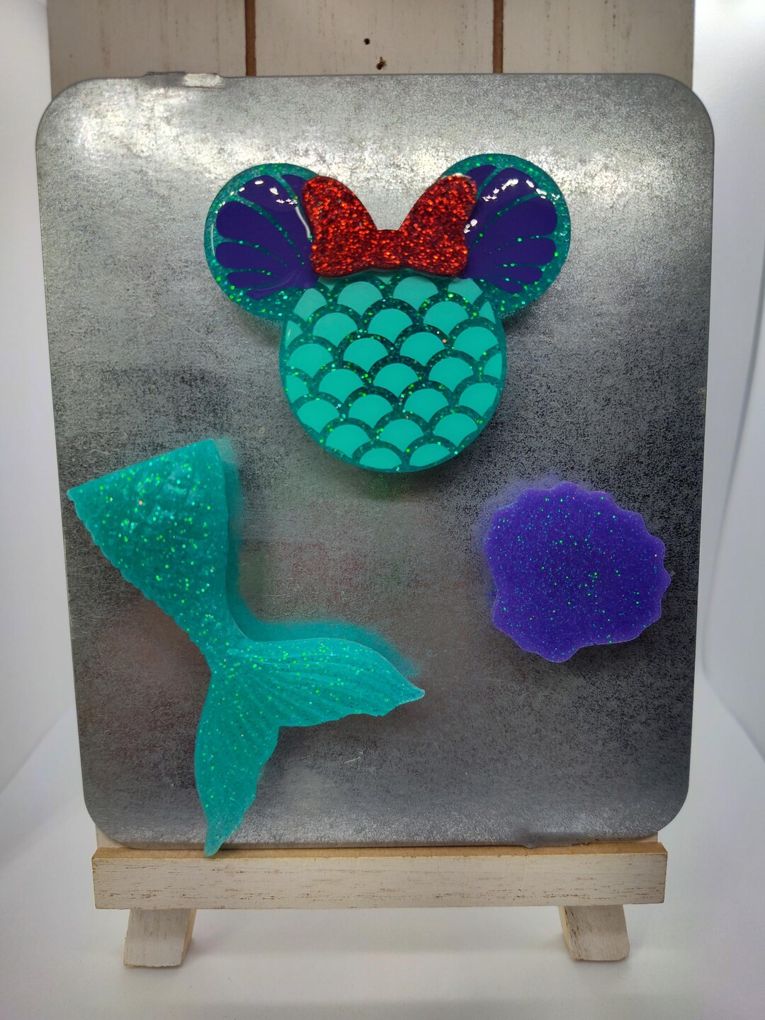 Resin Disney Little Mermaid Ariel Magnet Gift Set - Etsy