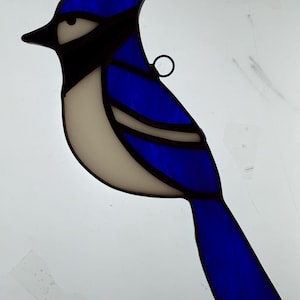 Vitrail geai bleu