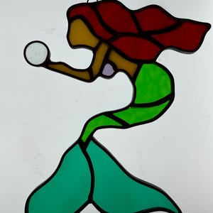 Stained Glass Mermaid