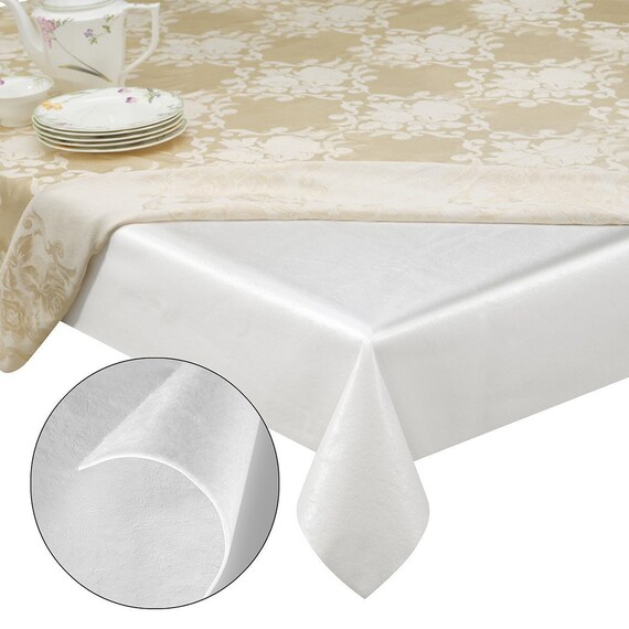 Premium Table Pad Protector by Tablecloths by Design 54 Wide variable  Length protects From Spills, Scratches & Heat 