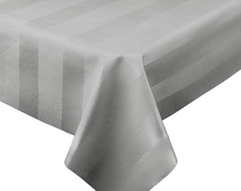 Luxury Table Protector Pad, 2in1 Table pad Great Looking Tablecloth - Heat Resistant Spill & Stain Proof - Flannel Backing 54" Width