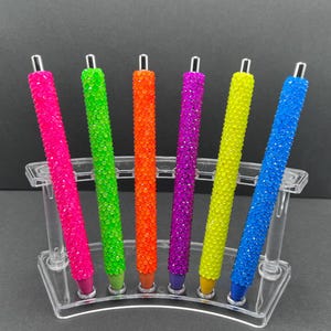 Neon Rhinestone Refillable InkJoy Pen