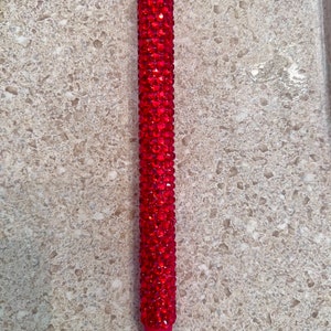 Red Rhinestone Refillable InkJoy Pen