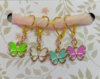 Butterfly Stitch Markers for crochet and knitting
