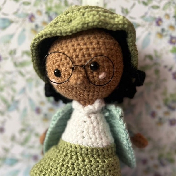 Rosa Parks Crochet Doll