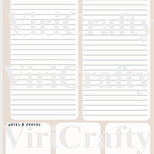 Crochet Project Journal Pages - Etsy