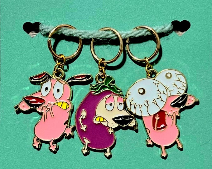 Courage the Cowardly Dog Painting - Etsy