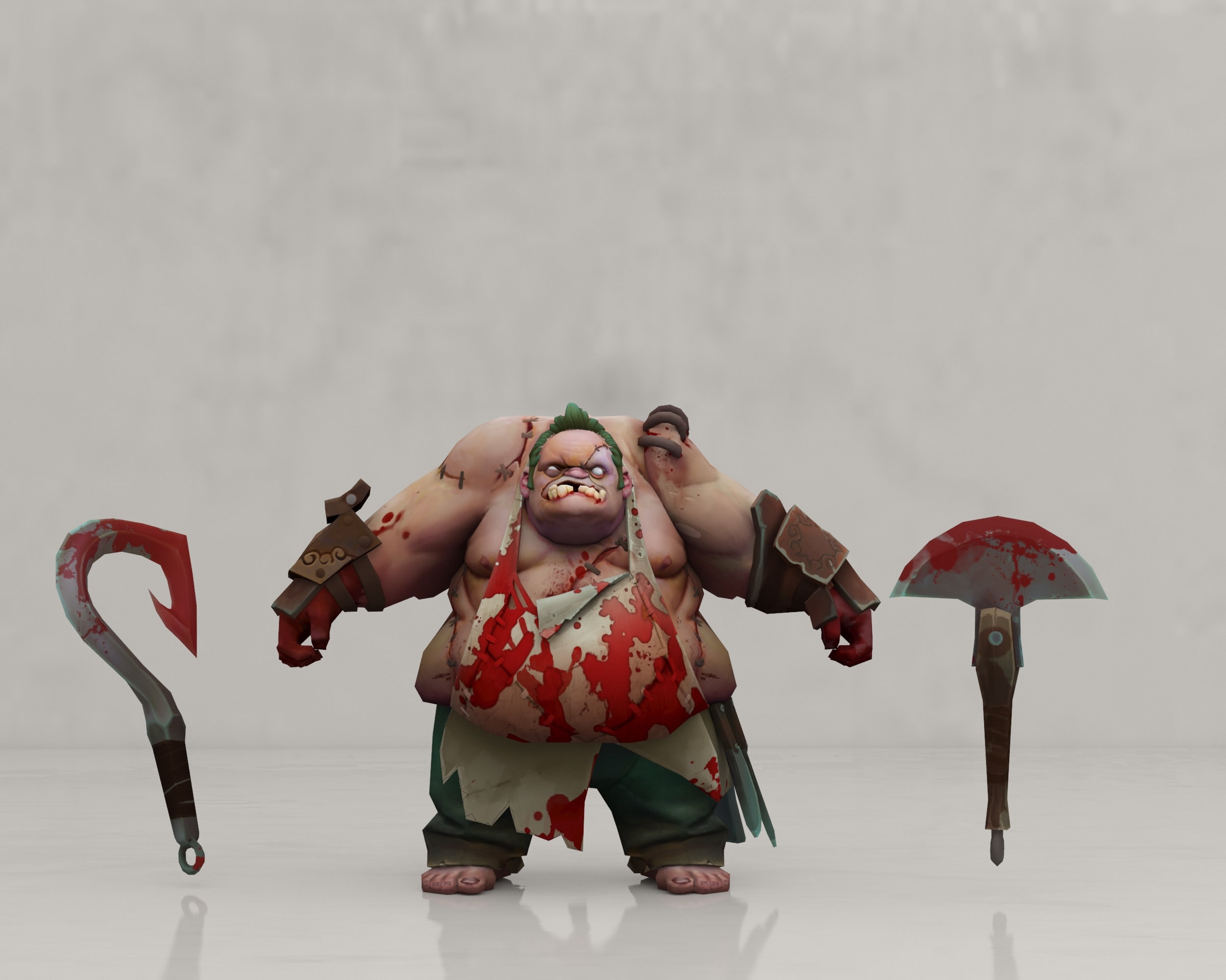 Dota 2 Pudge Portrait