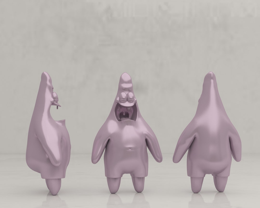 Buy Patrick Star , Patrick Star Cartoon Character Stl Model Online in ...