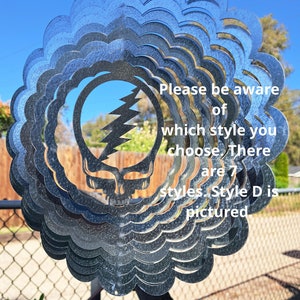 Deady Wind Spinners 7 Styles (galvanized metal)