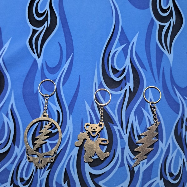 Grateful Dead Key Chains (3 styles)