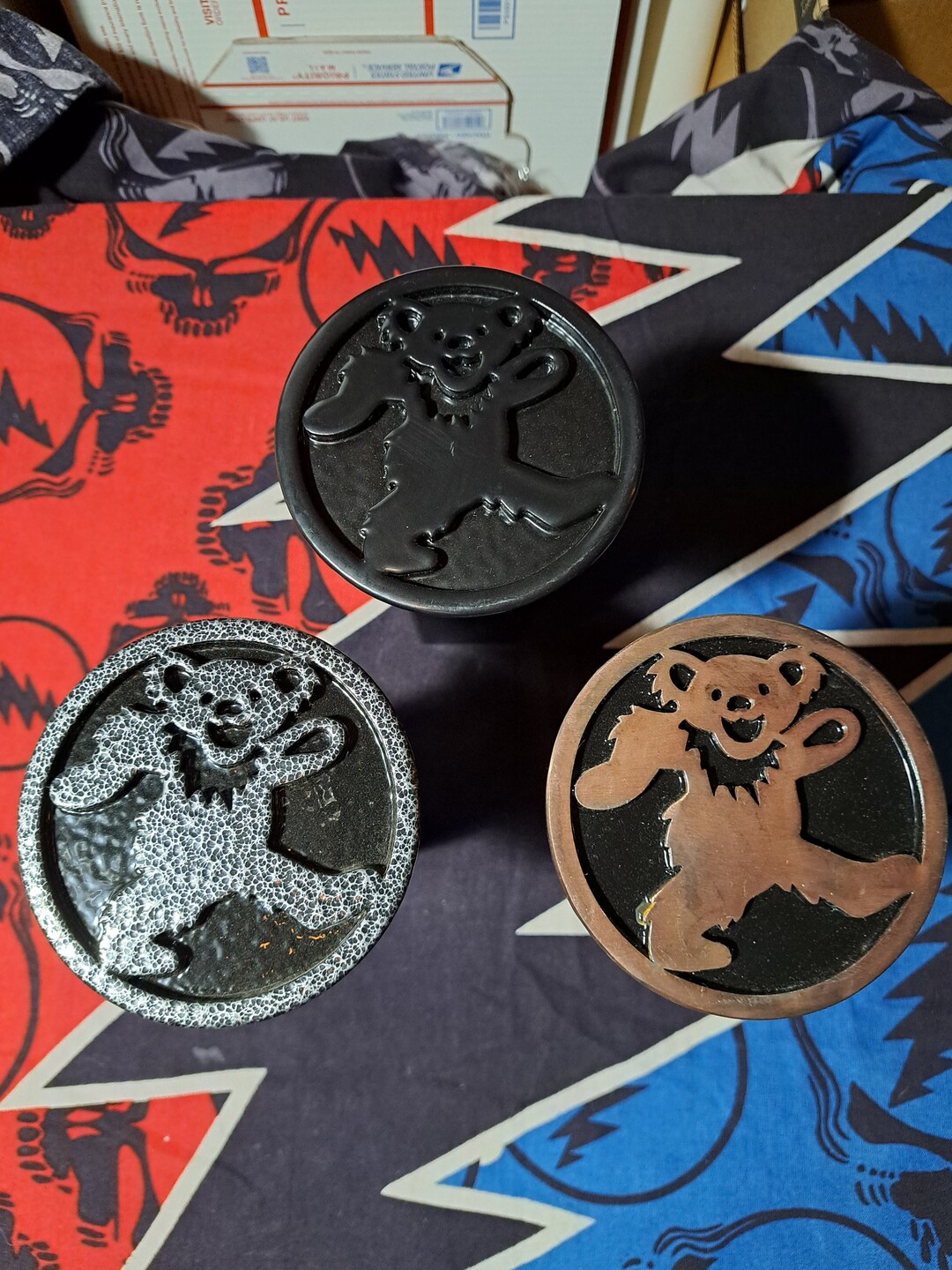 Grateful Dead Marching/dancing Bear Hitch Covers Etsy