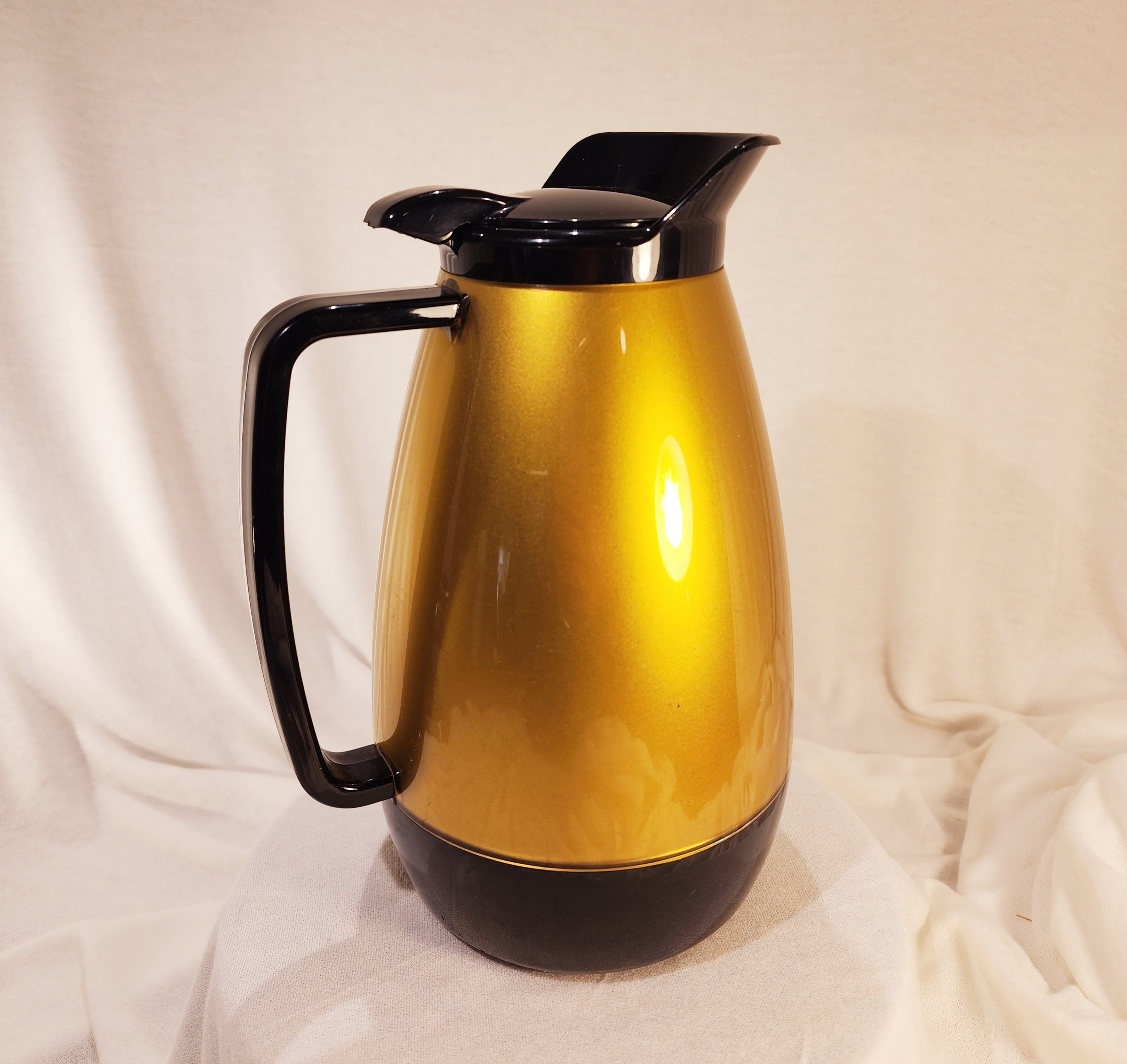 80s Thermos Coffee Butler insulated plastic carafe pitcher in box