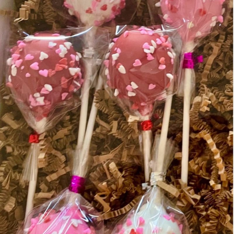 Valentines Cake Pops - Etsy