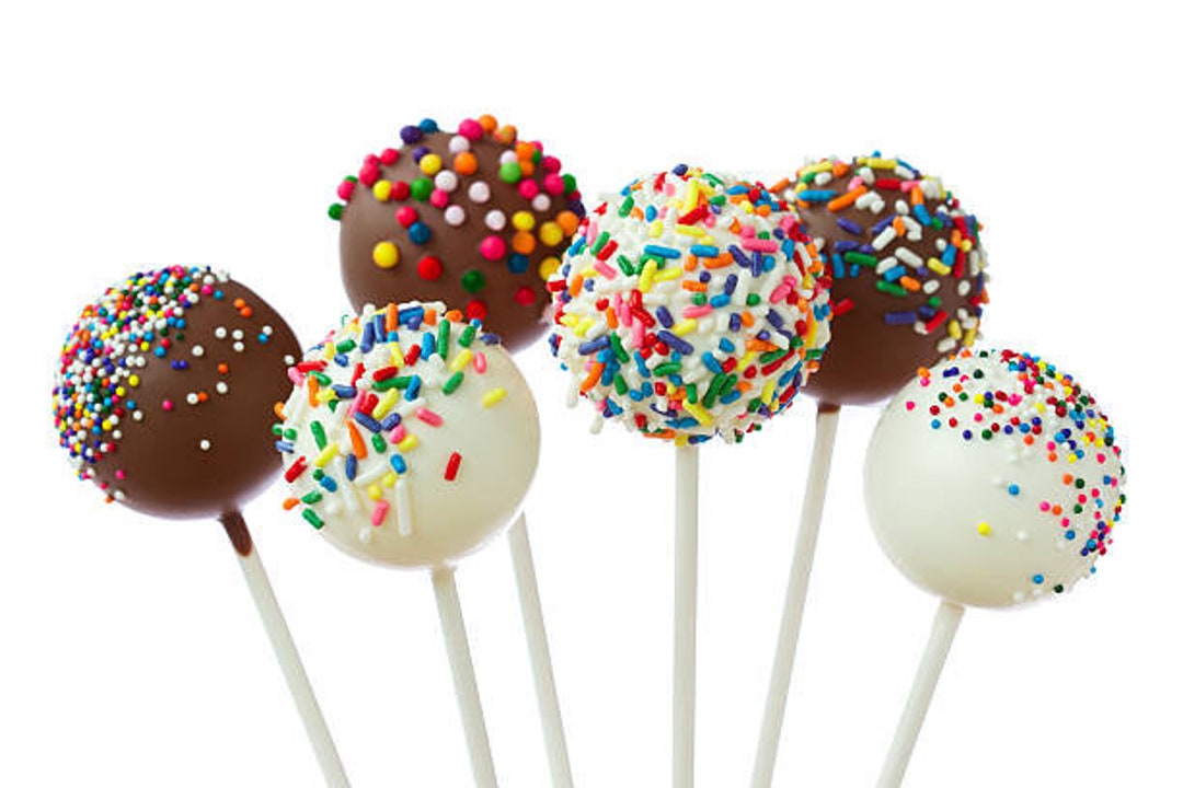 Cake Pops Assortment Sprinkle Cake Pops Confetti Cake Pops Bulk Cake
