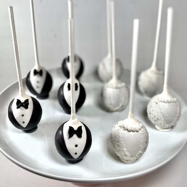 Wedding Cake Pops - Etsy