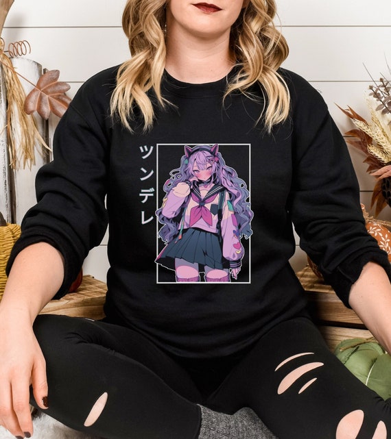 Tsundere hoodie 2025