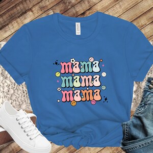 Retro Mama Shirt/Mama Shirt/Mother&#39;s Day Shirt/Mom Shirt/Gift for Mother&#39;s Day/Gift for her