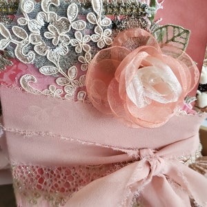 Junk Journal beautiful handmade keepsake, Bonus Writing Board
