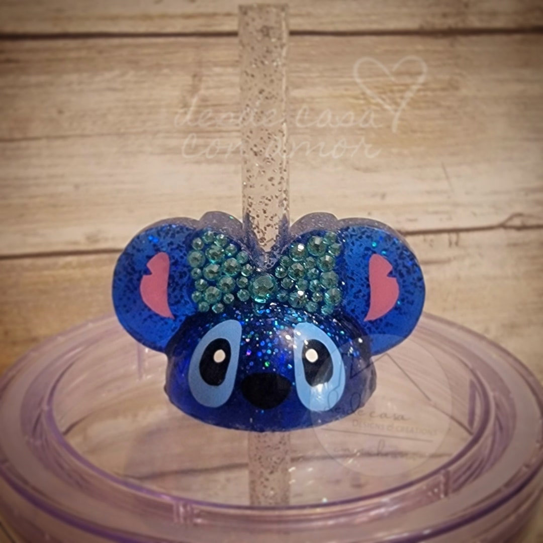 Stitch & Angel Straw Toppers — Sunflare Creations