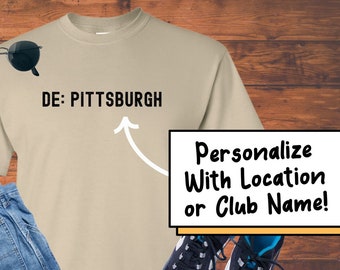 Amateur Radio Shirt Custom Location Gift for HAM Radio Operator TShirt Gift for HAMS T-Shirt Radio Amateur Radio Shirt for ARRL Member Shirt