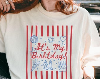 21st Birthday Matching T Shirts, Twenty First Birthday Crew Tees