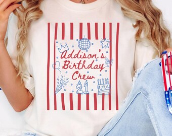 21st Birthday Matching T Shirts, Twenty First Birthday Crew Tees