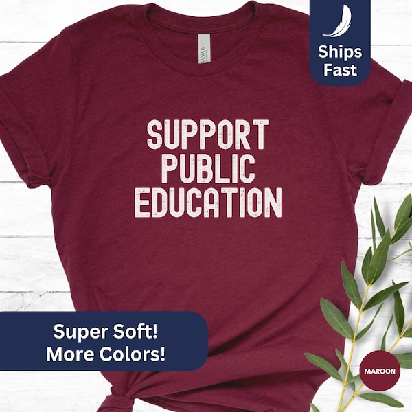 Teacher Union Support Shirt Etsy