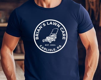 Custom Lawn Care Shirt, Lawn Mower, Custom Dad Shirts, Grass Master, Funny Mens TShirts, Lawn Moving, Lawn Mower, Funny Father's Day Shirts