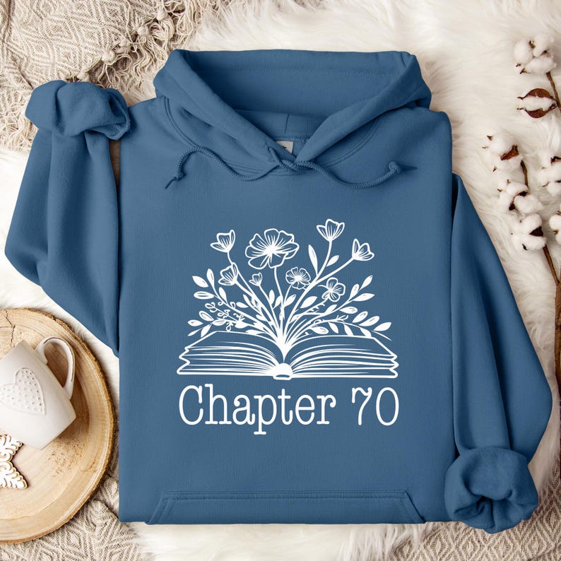 70th Birthday Shirt, 70th Milestone Gift, Best Friend 70 Bday Sweatshirt, 70th Sweater, 70th Present Crewneck for Mom, Hoodie for Grandma image 1