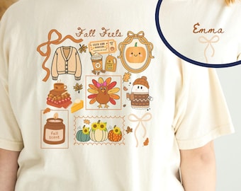 Cozy Girl Book Club Comfort Colors Fall Shirt, Cute Autumn Tee, Girly Fall T-Shirt, Fall Lover Shirt, Gift for Reader, Book Lover T Shirt