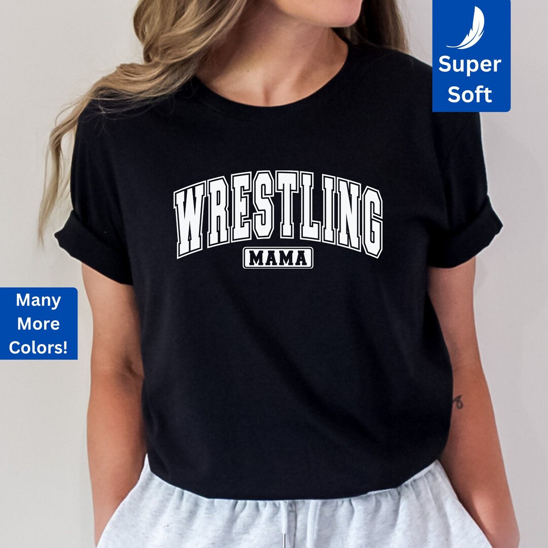 Wrestling Mom Shirt, Wrestler Mama Shirt, Gift From Son, Gift From ...