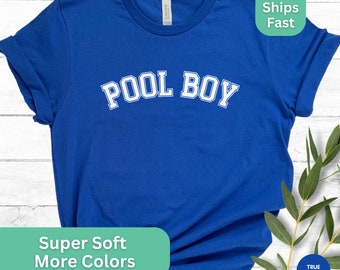 Pool Boy Swimming Pool Shirt Pool Guy Tee Pool Owner Gift Pool Beach TShirt Pool Gift Tshirt Fathers Day Gift Housewarming Gift Pool Shirt